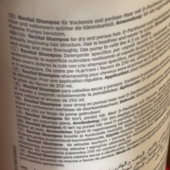 Shampoo for dry hair - Picture 5 of 5